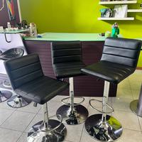 Sgabelli da Bar cucina - set da 3 design elegante