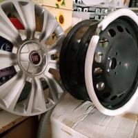 CERCHIONI IN FERRO 5 FORI ORIGINALI FIAT