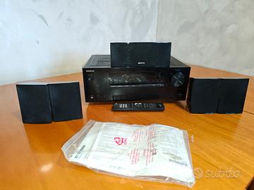 Sistema Home Theater 5.1 Onkyo completo con teleco