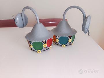 Coppia Lanterne Applique da esterno