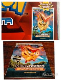 Rivista Pokémon con all'interno un Poster 