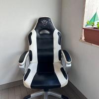 Sedia Gaming Trust Gxt White Black