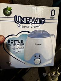 Scaldabiberon Unifamily Cuore di Mamma casa e auto