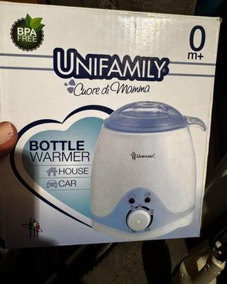 Scaldabiberon Unifamily Cuore di Mamma casa e auto
