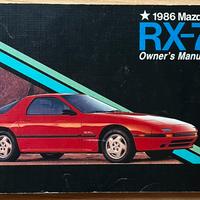Manuale d’uso e manutenzione Mazda rx-7 FC