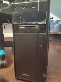 Case Full Tower, Encore, case gaming ufficio, nero