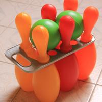 Birilli Bowling giocattolo vintage anni 70