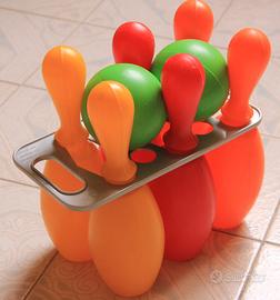 Birilli Bowling giocattolo vintage anni 70