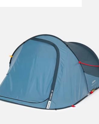 QUECHUA Tenda campeggio 2 SECONDS blu | 2 posti