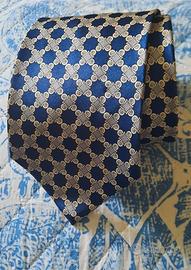 Cravatta Yves Saint Laurent seta pura