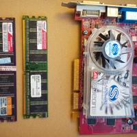 scheda video AGP 512 mb +ram