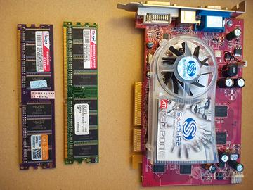 scheda video AGP 512 mb +ram