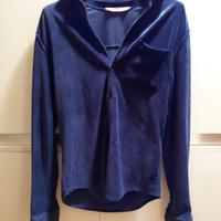 Camicia uomo Zara in velluto
