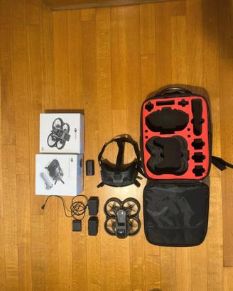 Dji  avata fly smart combo + 1 batteria + custodia