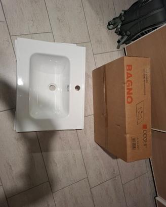 Lavabo da incasso 60x46 bianco