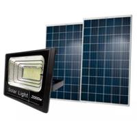 Faro led 2000w energia solare