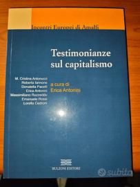 Testimonianze sul capitalismo - Erica Antonini