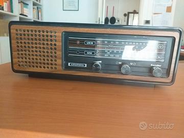 Radio d'epoca Gruding RF45 usato, funzionante