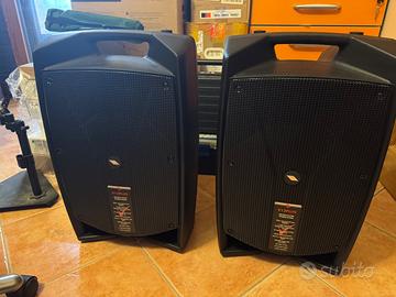 Coppia Casse Proel V12 Plus 600W - Da Riparare