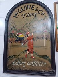 quadro pubblicitario in legno 90x60