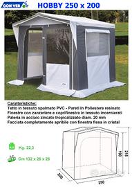 Cucinotto ConVer 250x200 pvc cucina per campeggio