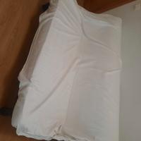 Divano letto con doghe in legno