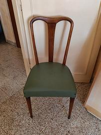 sedia da salotto art decò influenze anni 30/40