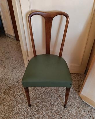 sedia da salotto art decò influenze anni 30/40