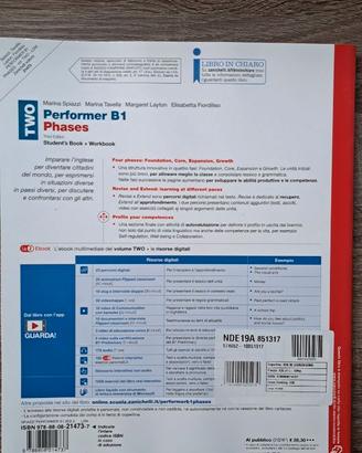 Libro inglese Performer Phases 2 