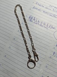 catena argento lunga 26,5 cm