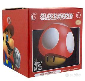 Lampada Super Mario fungo con effetti sonori