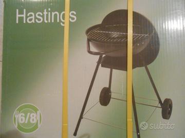 Barbecue con coperchio