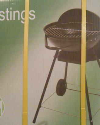 Barbecue con coperchio