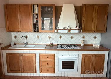 Cucina finta muratura