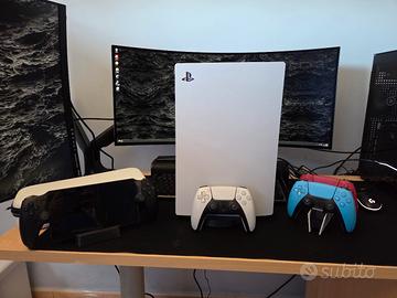 PS5 Digital + PS Portal + accessori
