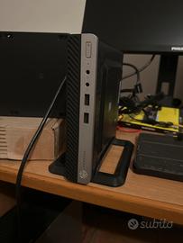 HP 400G3 8/256gb mini pc