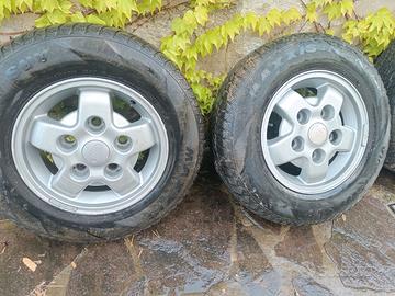 cerchi originali 16" land rover discovery 1