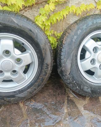 cerchi originali 16" land rover discovery 1