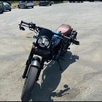 Brixton Rayburn cafe racer custom 125 immacolata