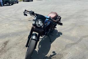 Brixton Rayburn cafe racer custom 125 immacolata