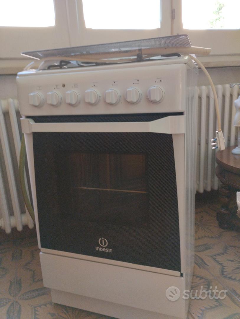Griglia In Acciaio Per Cucina A Gas Indesit 4 Fuochi - 49 X 42 Cm - Cromata - Made In Italy
