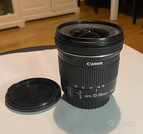 Canon obiettivo EF-S    10-18 mm