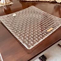 Centro tavola in vetro