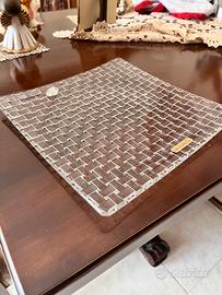 Centro tavola in vetro