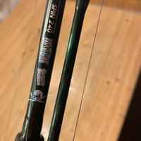 Canna pesca  hard spinning siluro