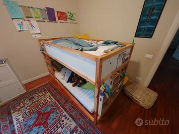 Letto Ikea Kura + scivolo