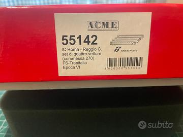 ACME - 55142. Set di 4 Carrozze InterCity.