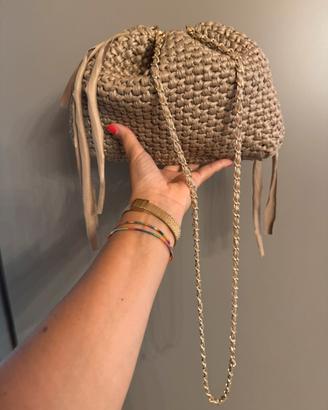 Pouch bag ecopelle