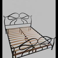 Letto in ferro battuto 
