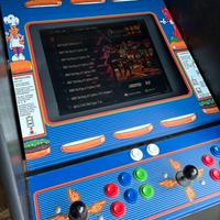 Cabinato arcade videogioco da bar con 10000 giochi